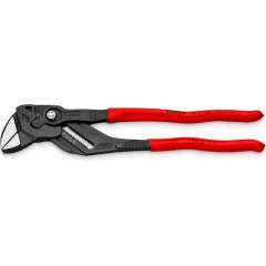 Knipex 86 01 300. Zangenschlüssel, Zange und Schraubenschlüssel in einem Werkzeug, schwarz atramentiert, 300 mm