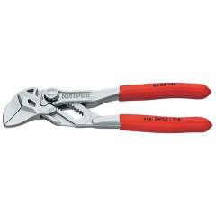Knipex 86 03 125. Mini pliers wrench, pliers and wrench in one tool, chrome-plated, 125 mm