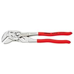 Knipex 86 03 250. Pliers wrench, pliers and wrench in one tool, chrome-plated, 250 mm