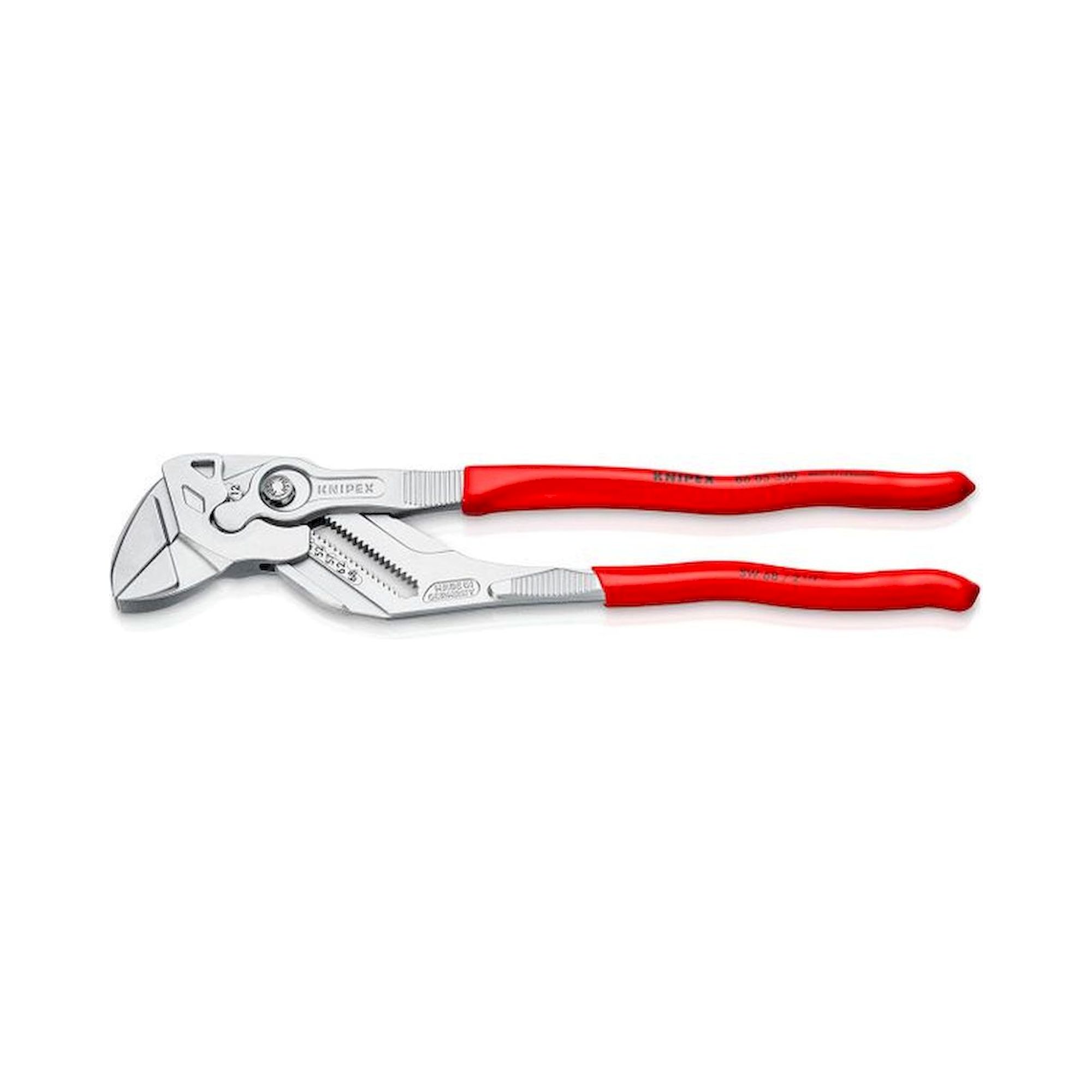 Knipex 86 03 300. Pince-clé pince et clé plate à la fois, chromé,