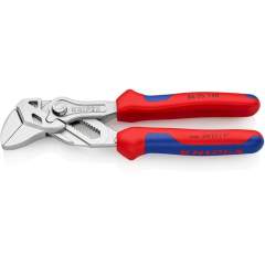 Knipex 86 05 150. Pliers wrench, pliers and wrench in one tool, chrome-plated, 150 mm