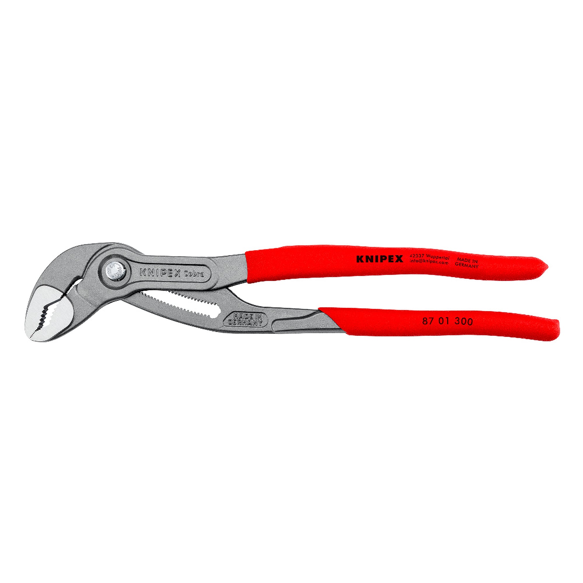 Pince multiprise Cobra à réglage par bouton-poussoir, ouverture 60 mm, 300 mm