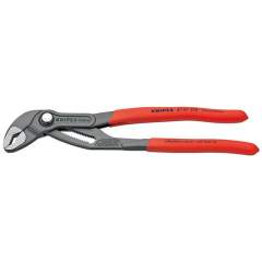 Knipex 87 01 180. Cobra high-tech water pump pliers, atramentized gray, width across flats 36 mm, 180 mm