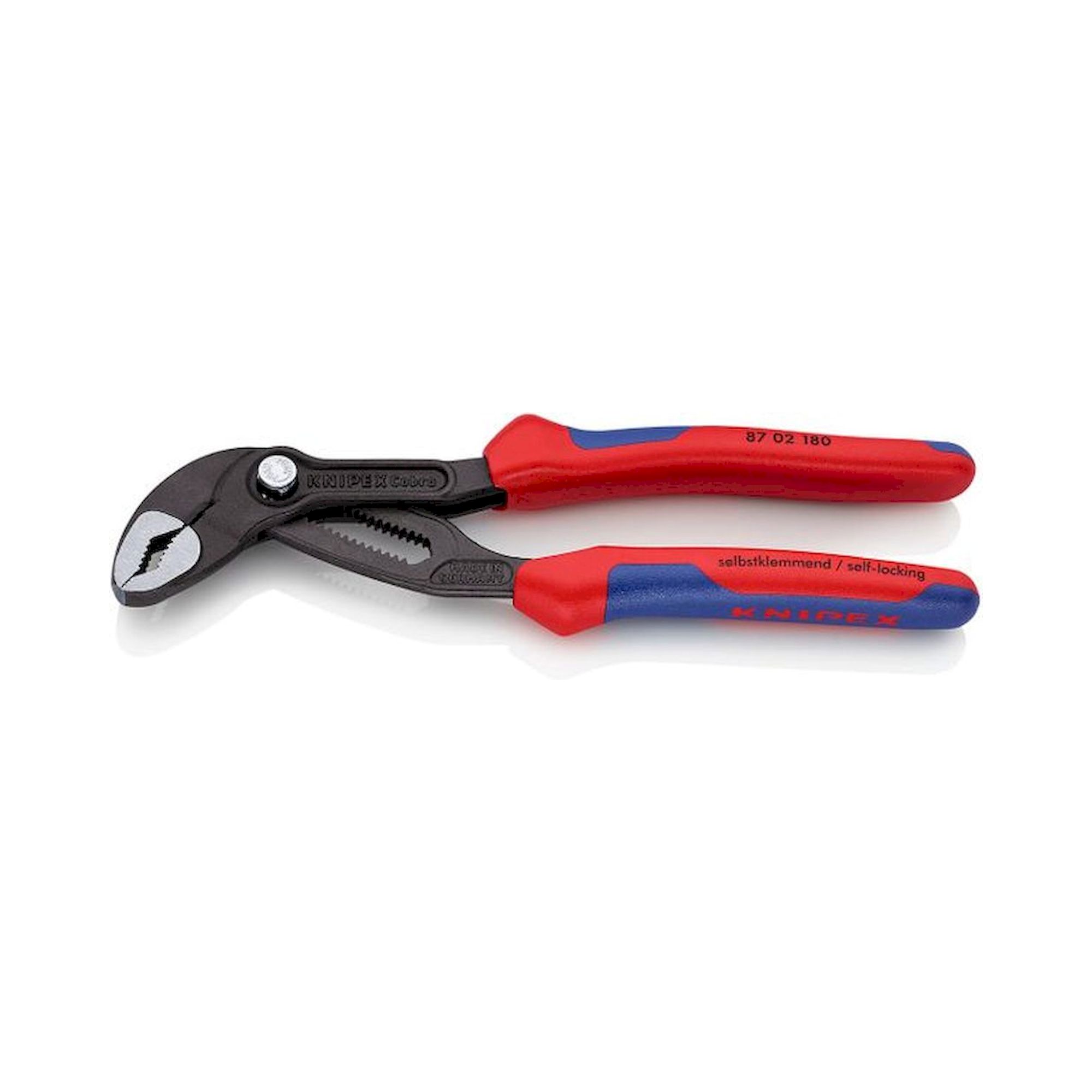 Knipex 87 02 180. Pince multiprise hightech Cobra® atramentée gris, largeur 36 mm