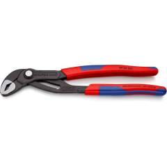 Knipex 87 02 250. Cobra high-tech water pump pliers, gray atramentized, wrench size 46 mm, 250 mm