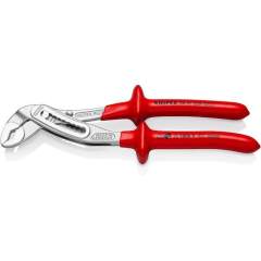 Knipex 88 07 250. Alligator water pump pliers, chrome-plated, dip-insulated, 250 mm
