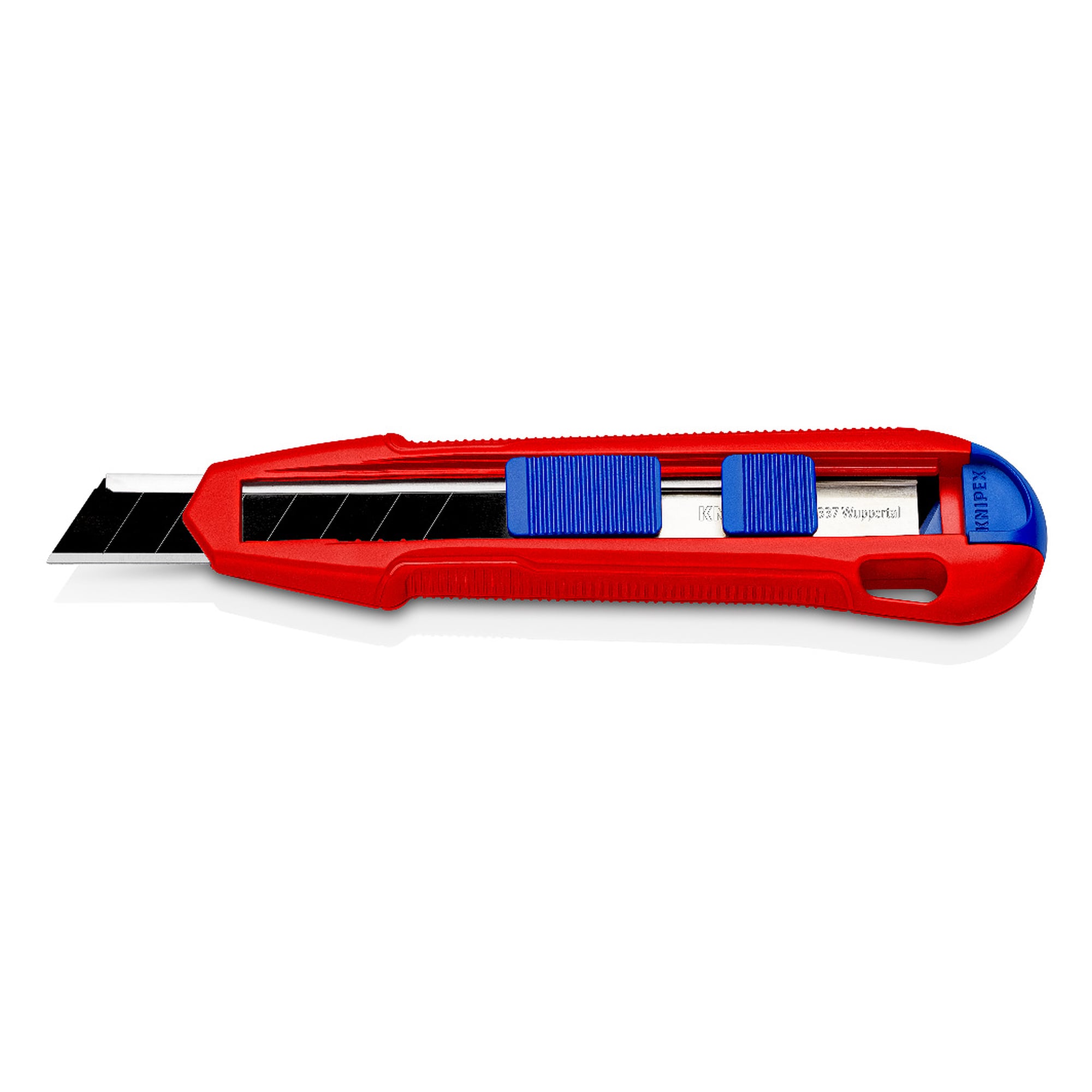 Couteau universel CutiX avec barre de stabilisation extensible, corps en magnésium, 165 mm