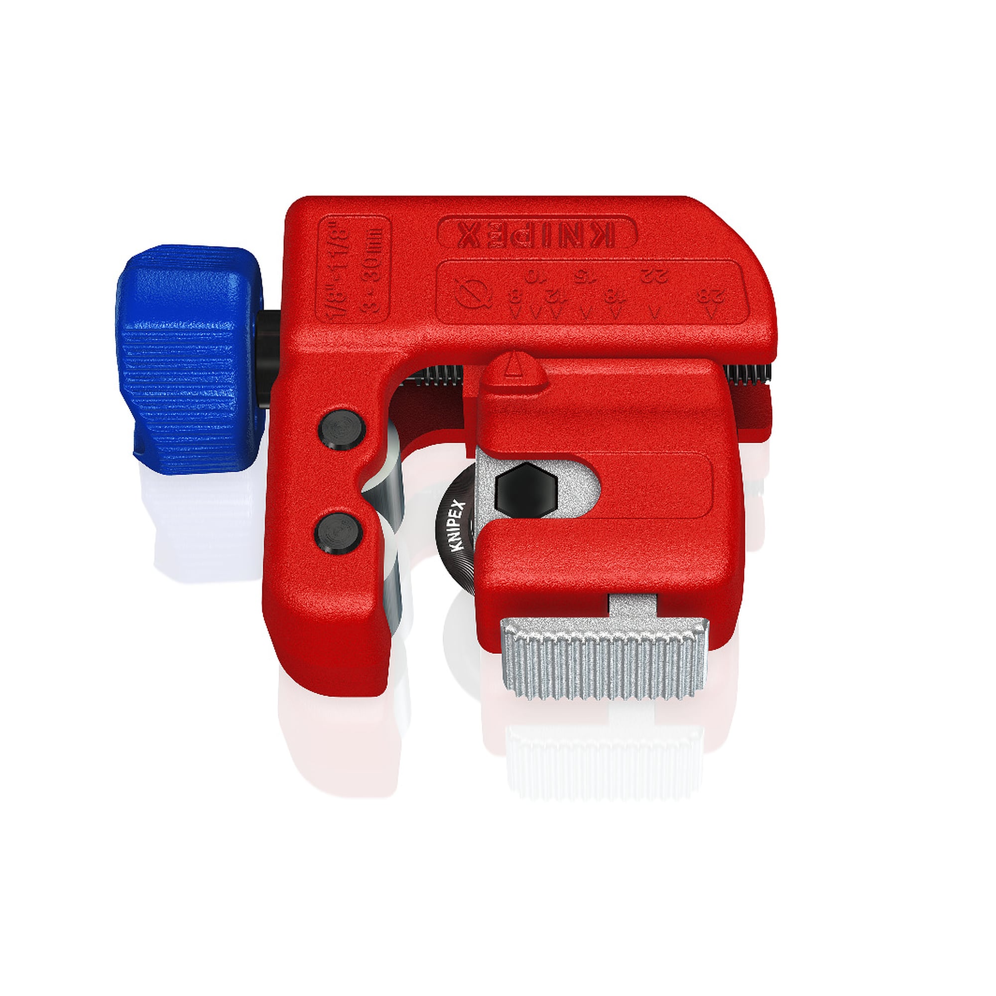 TubiX S pipe cutter for metal pipes 3 - 30 mm dia., QuickLock one-hand locking