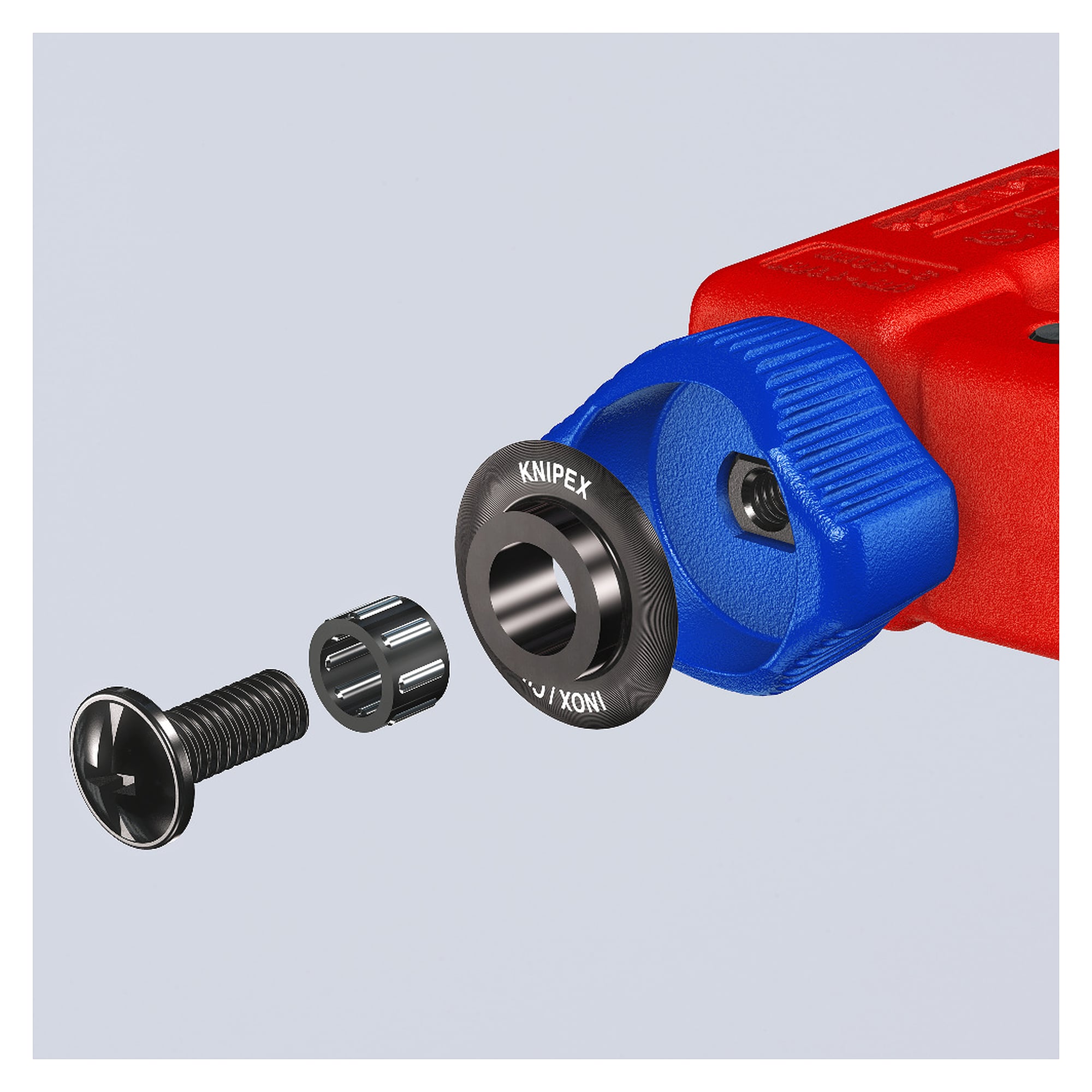 TubiX S pipe cutter for metal pipes 3 - 30 mm dia., QuickLock one-hand locking