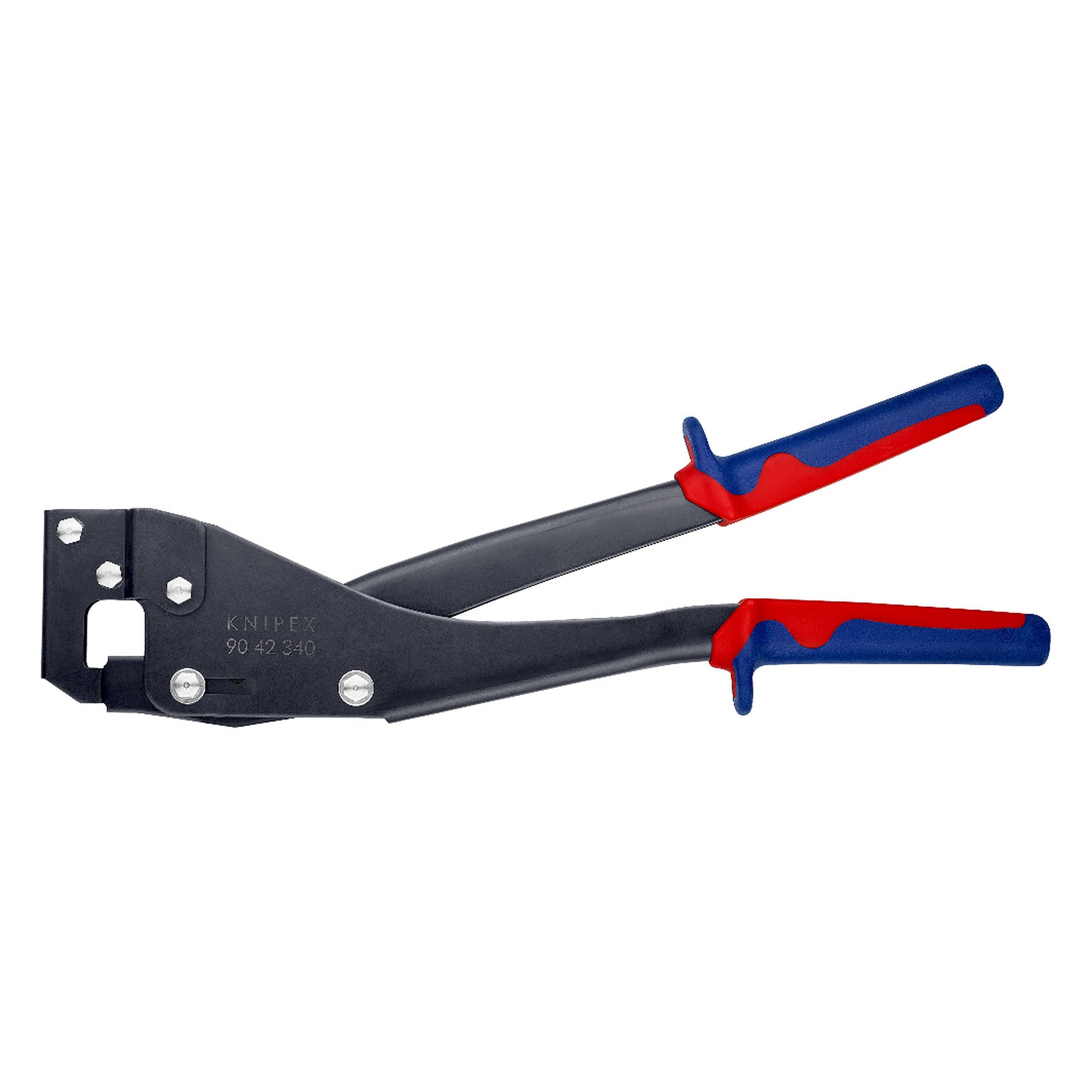 Profil-Verbundzange für Trockenbauprofile bis 1,2 mm Blechstärke, brüniert, 340 mm