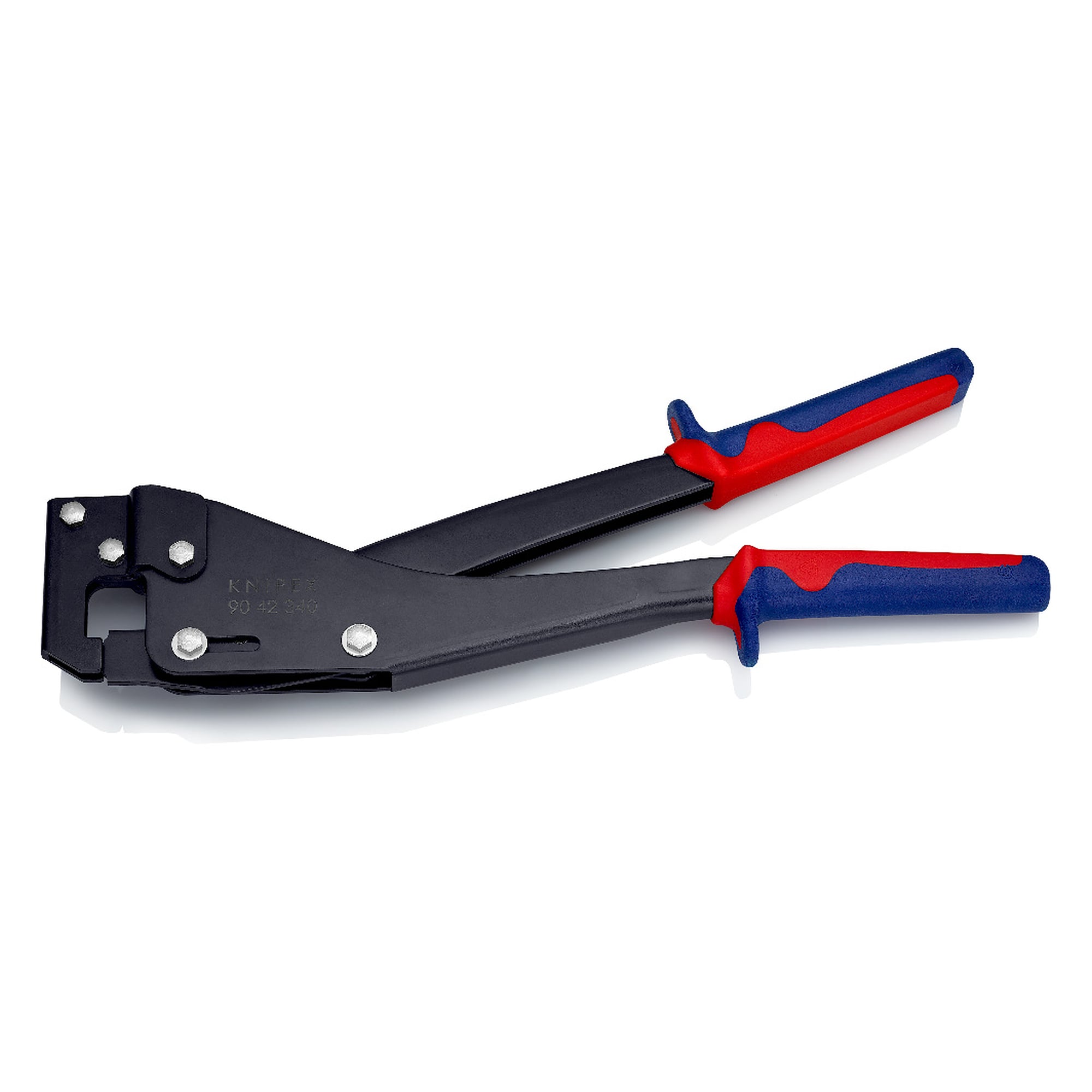 Profil-Verbundzange für Trockenbauprofile bis 1,2 mm Blechstärke, brüniert, 340 mm