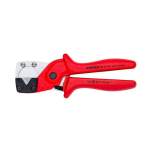 Knipex 90 10 185. Pipe cutter for multi-layer and pneumatic hoses, made of tough, Glasss-fibre reinforced plastic, 185 mm