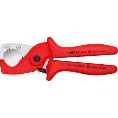 Knipex 90 20 185. PlastiCut Pants and protective tube cutter, made of tough, Glasss fiber reinforced plastic, 185 mm