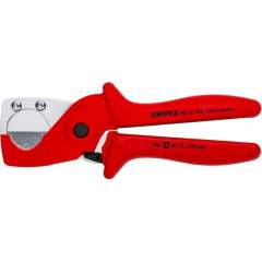 Knipex 90 25 185. Pipe cutter for plastic composite pipes, made of tough, Glasss-fibre reinforced plastic, 185 mm