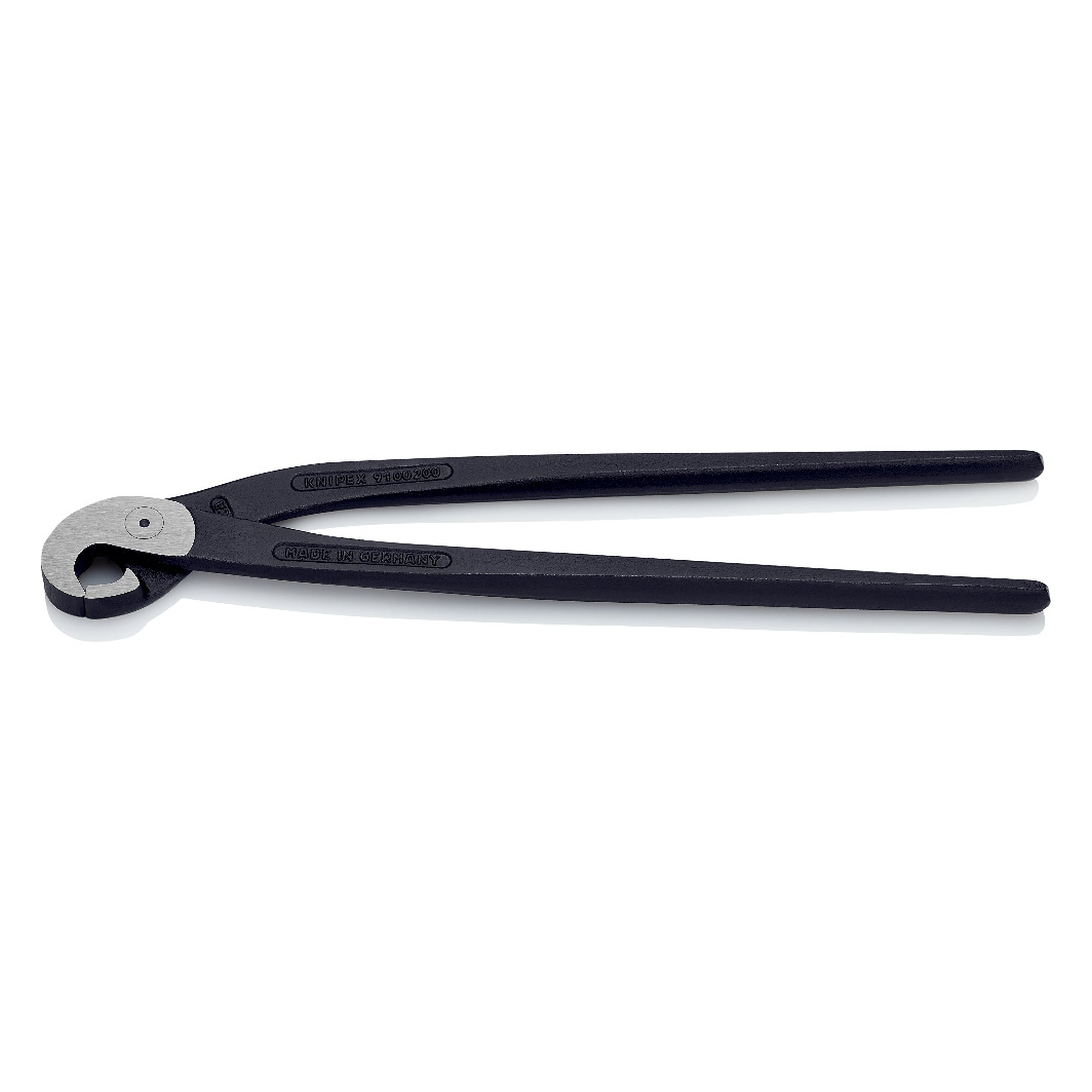 Tile nibbling pincer (parrot beak pincer) for enlarging holes in tiles, 200 mm