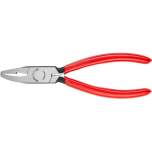 Knipex 91 71 160. Glasss crimping pliers, black atramentized, narrow design, 160 mm