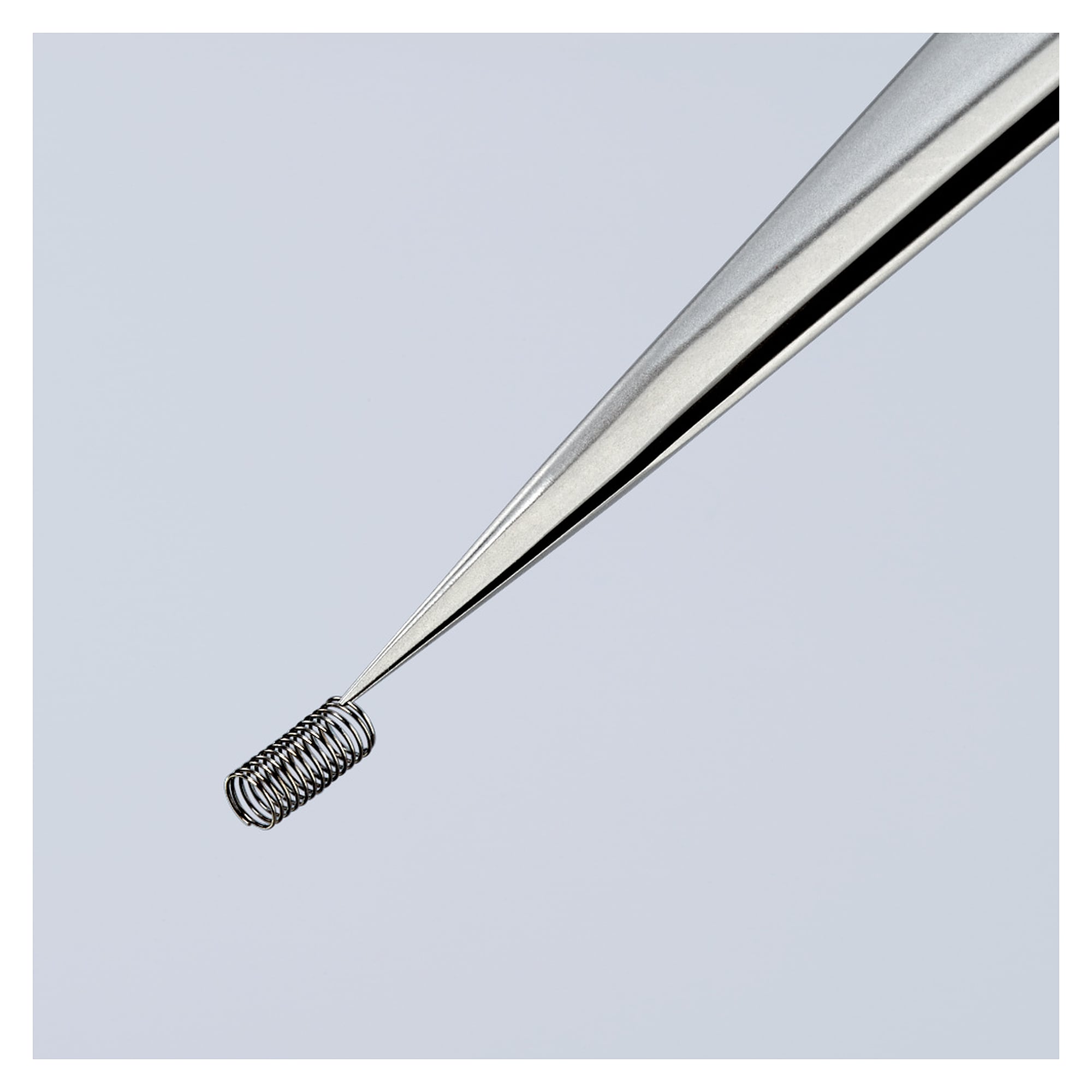Präzisionspinzette für die Feinmechanik, gerade, nadelspitz, Spitzenbreite 0,12 mm, Premium-Edelstahl, 110 mm