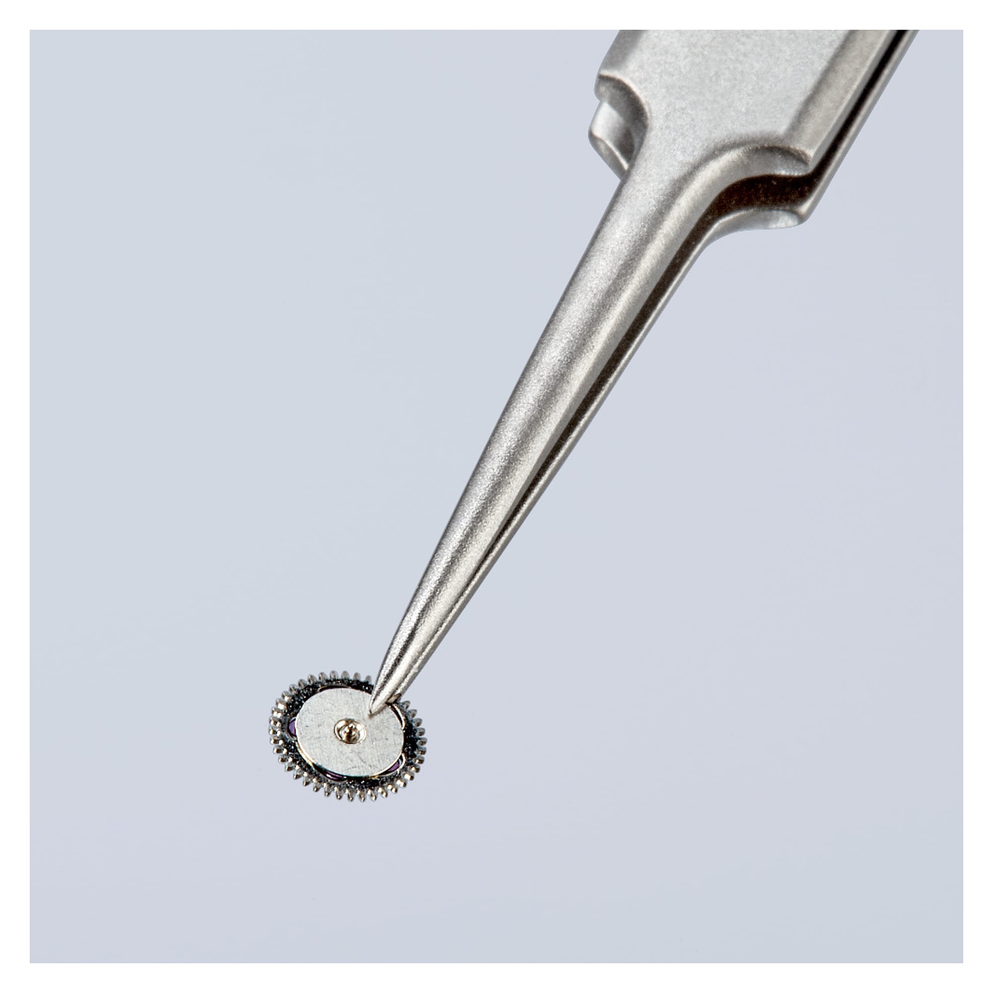 Titanpinzette gerade, nadelspitz 0,09 mm, antimagnetisch, 110 mm