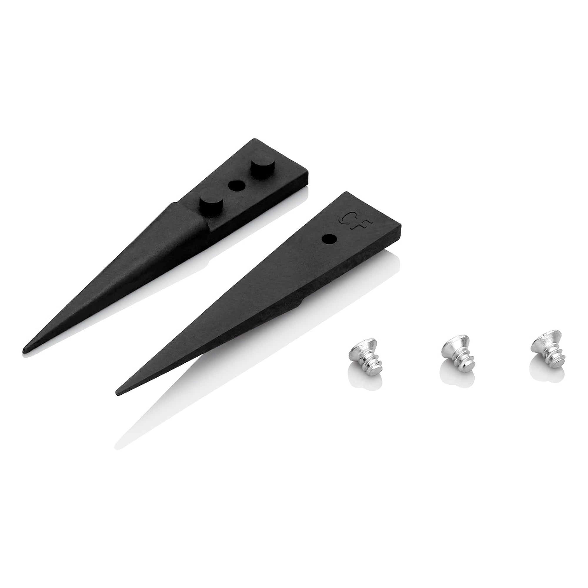 Pointes ESD interchangeables droites, pointues, largeur 0,7 mm, pour brucelles 92 81 05, 40 mm