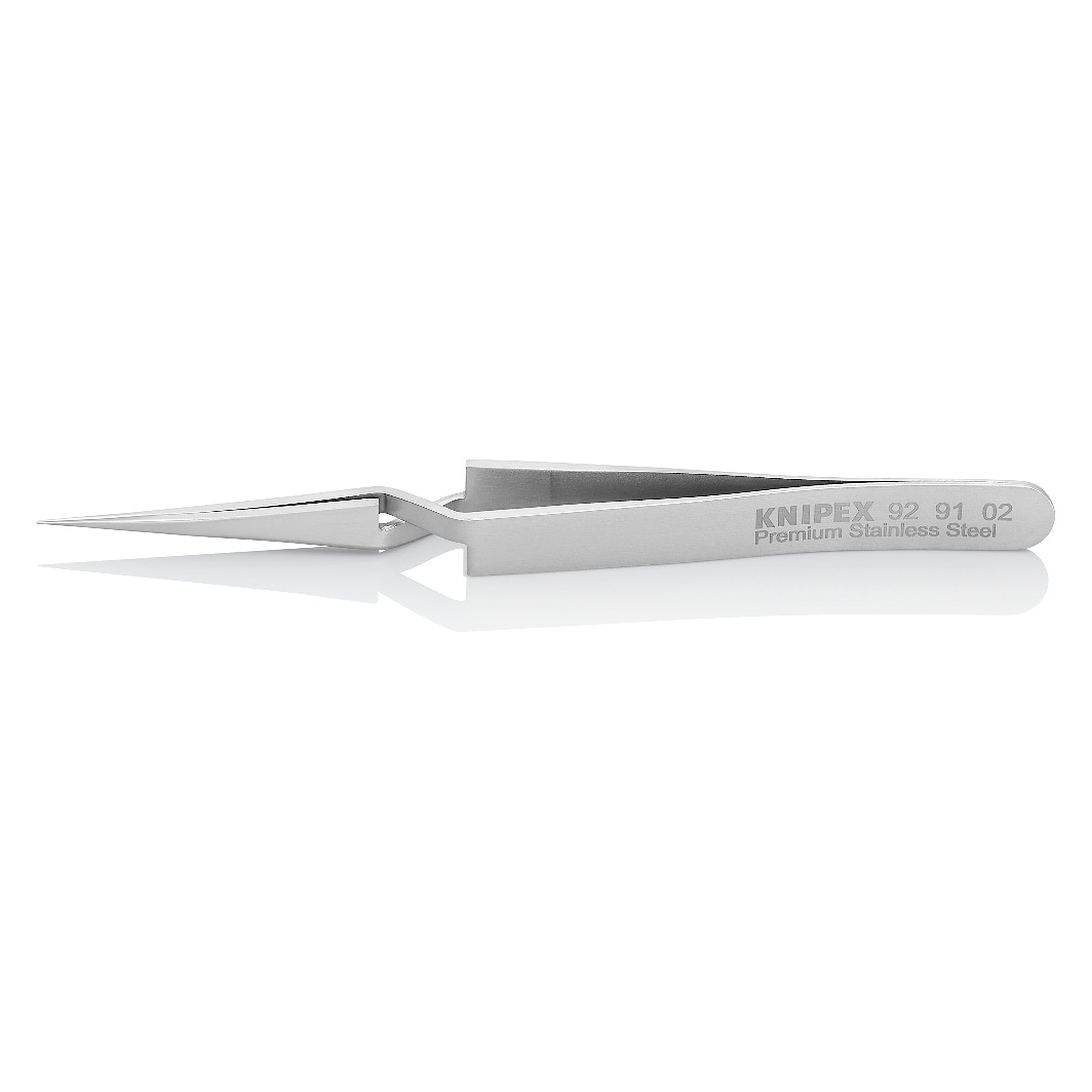Universalkreuzpinzette gerade, nadelspitze Spitzen 0,2 mm, Premium-Edelstahl, 120 mm
