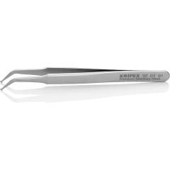 Knipex 92 01 01. SMD-Präzisionspinzette, glatt, Premium Edelstahl, 115 mm