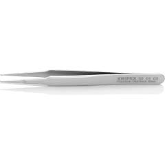 Knipex 92 01 03. SMD precision tweezers, Smooth, Premium stainless steel, 120 mm