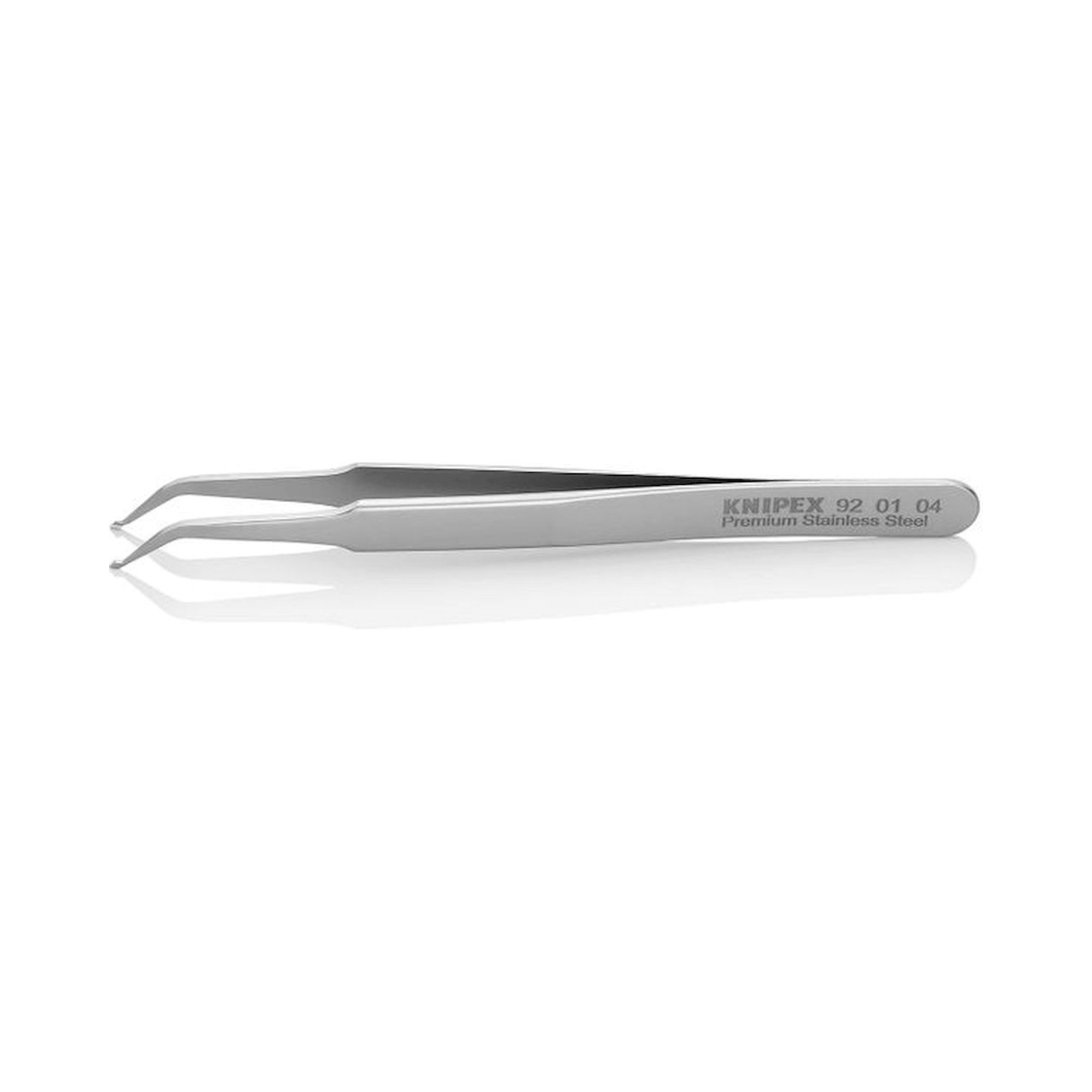 Knipex 92 01 04. SMD Precision Tweezers, Smooth, Premium Stainless Steel, 115 mm
