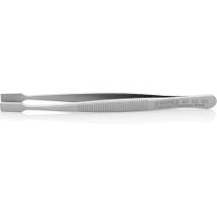 Knipex 92 01 05. Universalpinzette, geriffelt, Premium Edelstahl, gerade, 120 mm