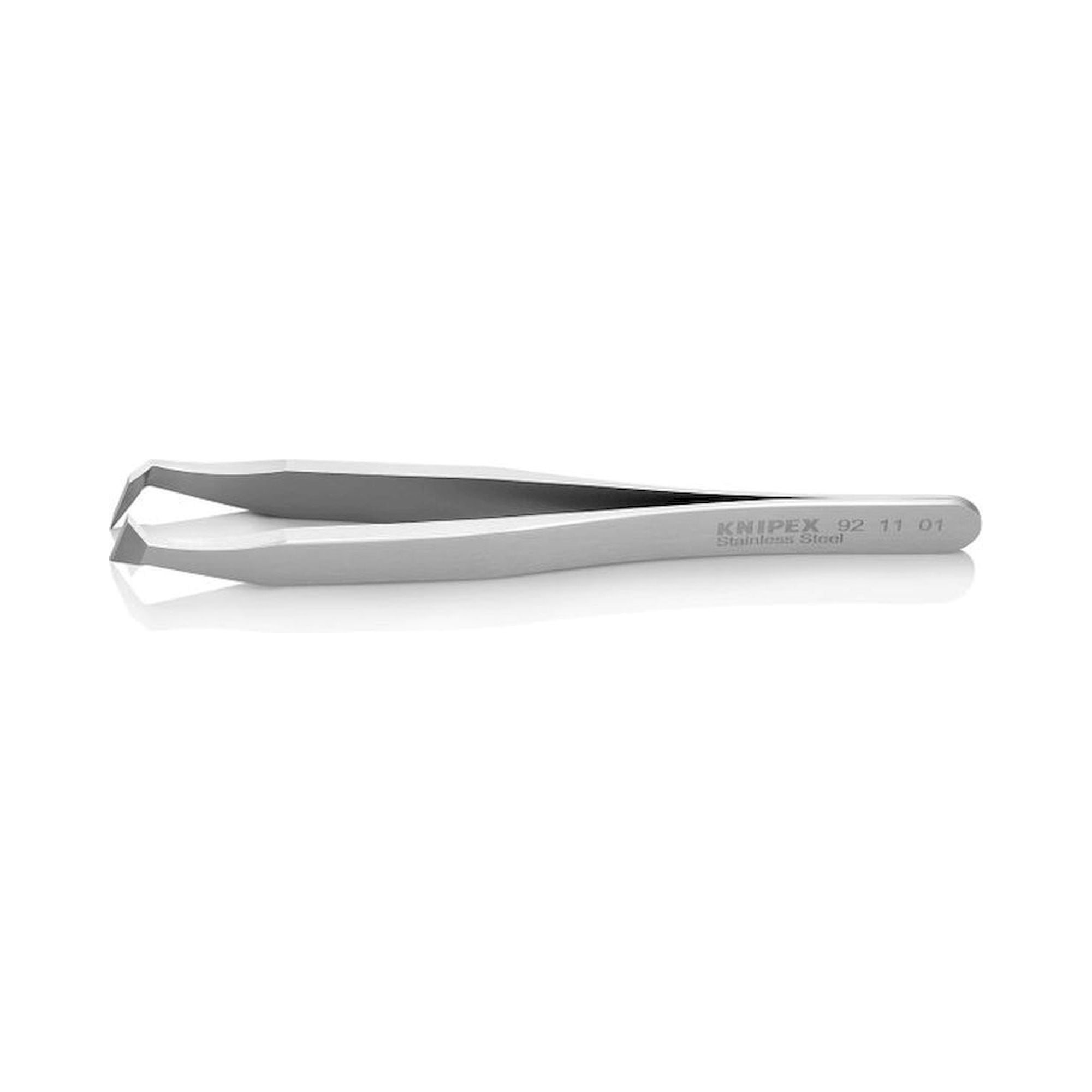 Knipex 92 11 01. Cutting tweezers, Smooth, stainless steel, 115 mm