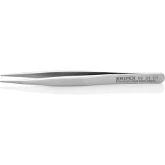 Knipex 92 21 01. Precision tweezers, Smooth, Premium stainless steel, 120 mm