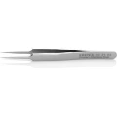 Knipex 92 21 03. Precision tweezers, Smooth, Premium stainless steel, 110 mm