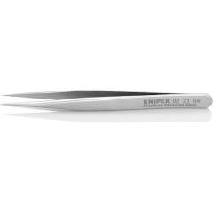 Knipex 92 21 04. Mini precision tweezers, smooth, premium stainless steel, 90 mm