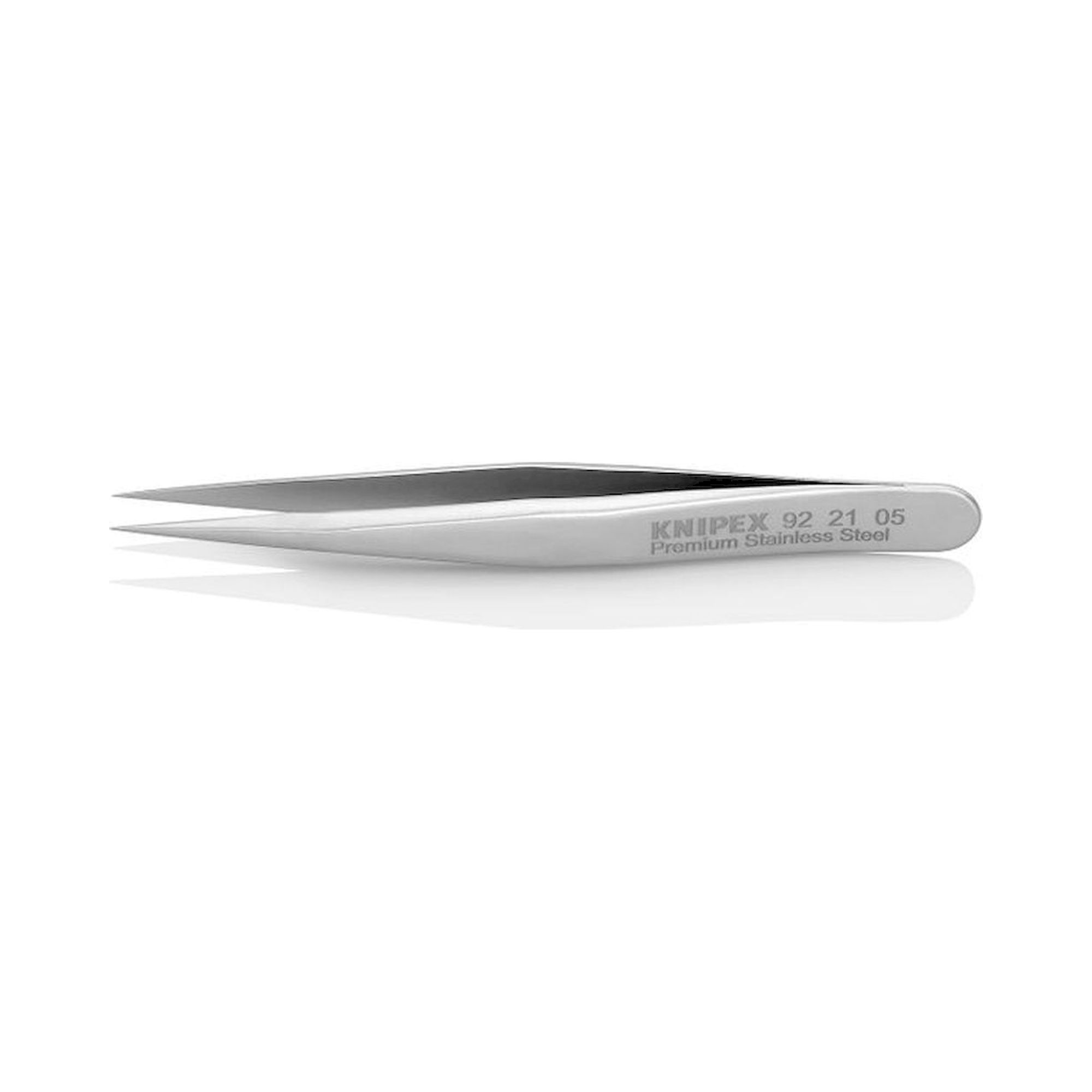 Knipex 92 21 05. Mini-pincette de précision, lisse, inox Premium