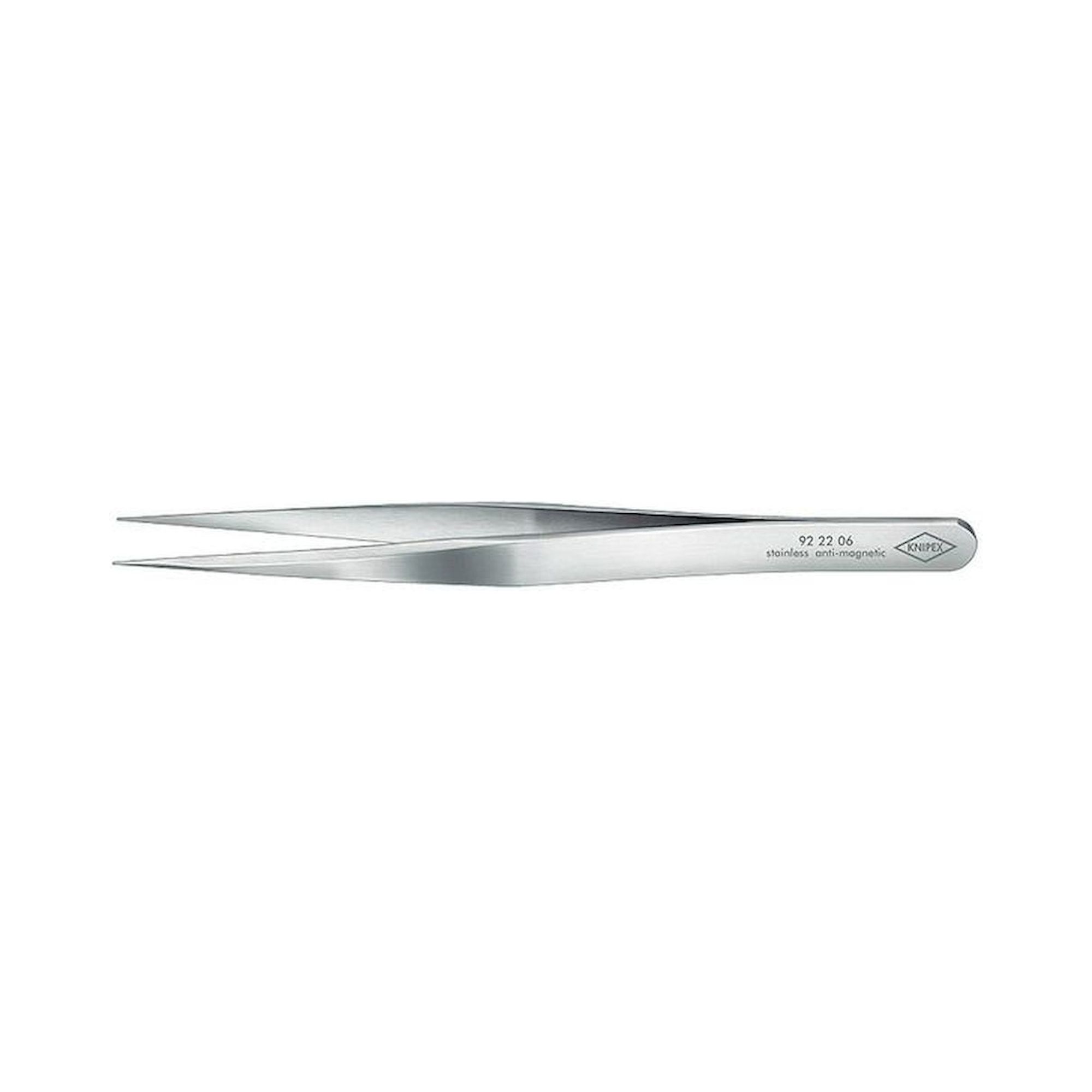 Knipex 92 22 06. Precision tweezers, pointed, straight, 115 mm