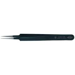 Knipex 92 28 71 ESD. ESD precision tweezers, needle-fine, straight, 110 mm