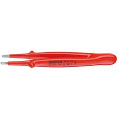 Knipex 92 67 63. Precision tweezers straight, insulated, 147 mm