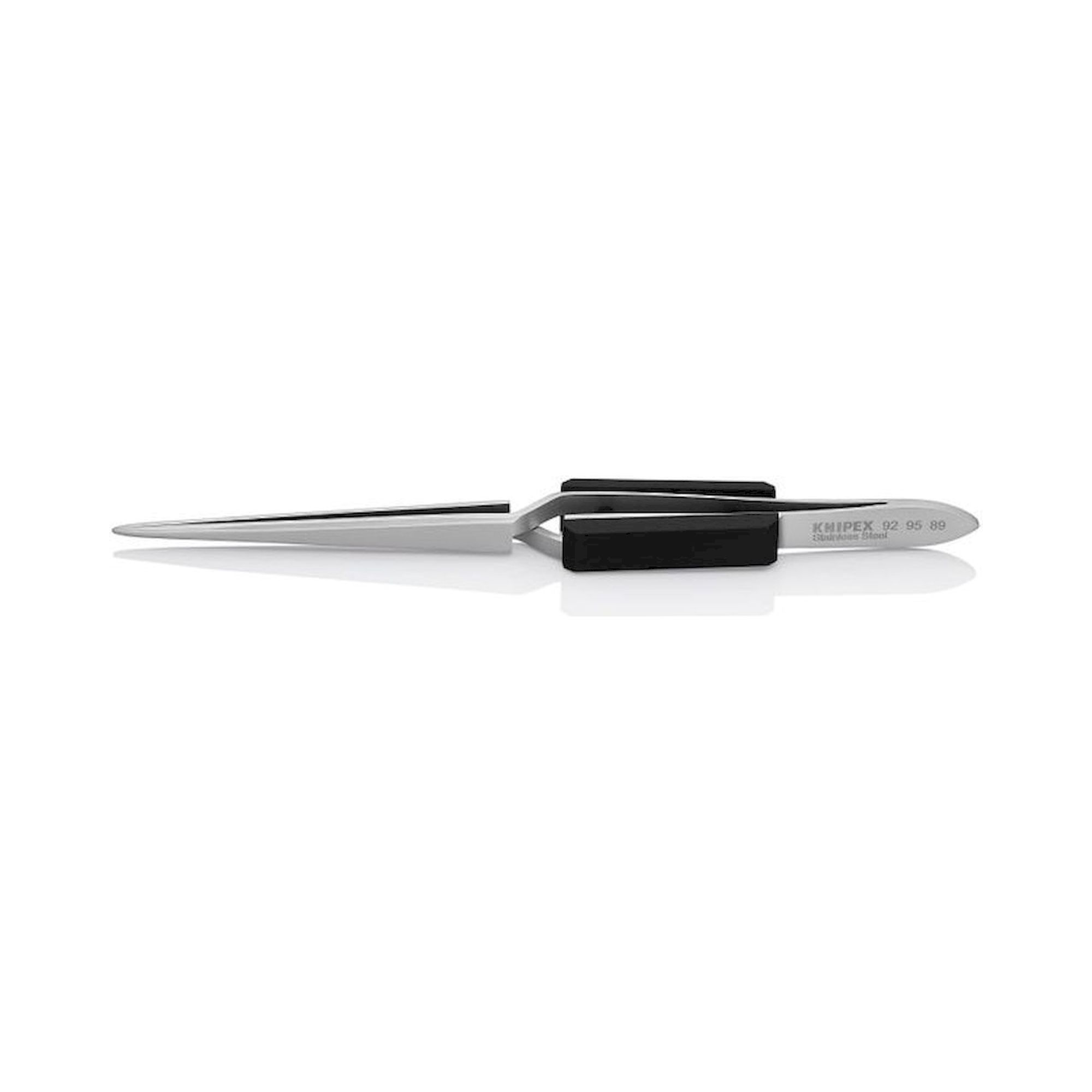 Knipex 92 95 89. Kreuz-Pinzette, gerade, stumpf, 160 mm