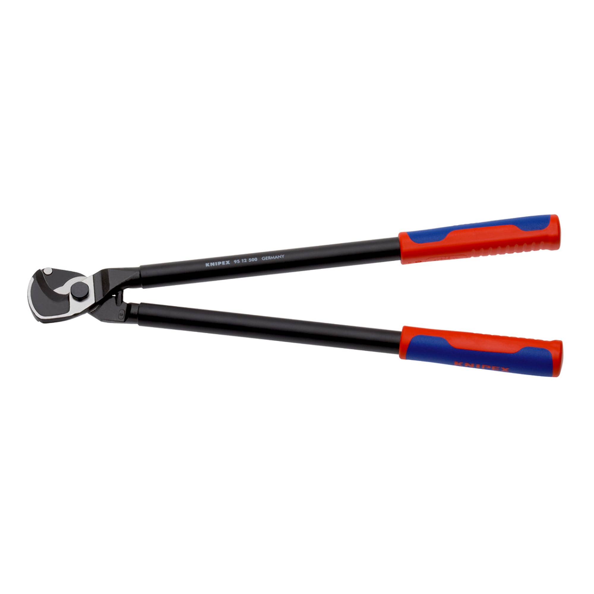 Kabelschere für Zweihandbedienung, Cu- und Al-Kabel bis Ø 27 mm, 500 mm
