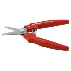 Knipex 95 05 140. Combination shears, handles overmolded with plastic, 140 mm