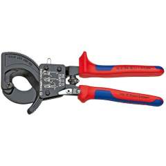 Knipex 95 31 250. Kabelschneider (Ratschenprinzip), schwarz lackiert, 250 mm