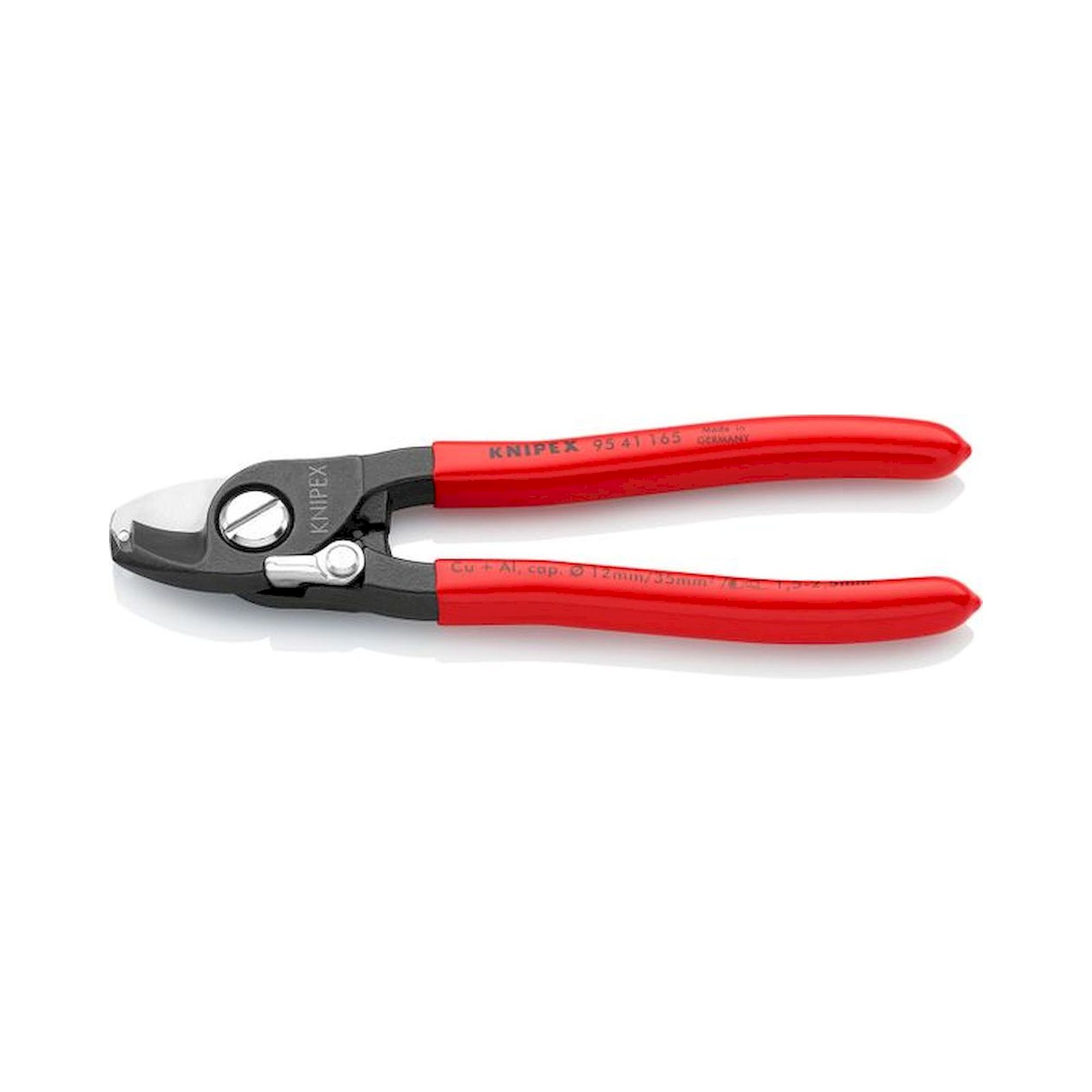 Knipex 95 41 165. Kabelschere, brüniert, 165 mm