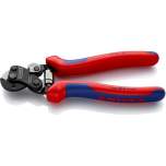 Knipex 95 62 160. wire  rope cutter, also for high-strength wire  ropes, burnished, 160 mm