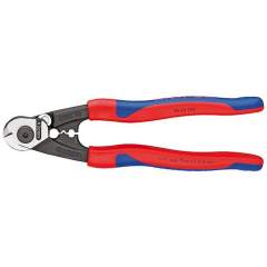 Knipex 95 62 190. wire  rope cutter, forged, 7 mm / 5 mm / 4 mm / 2.5 mm, 190 mm