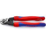 Knipex 95 62 190 T. wire  rope cutter, forged, 7 mm / 5 mm / 4 mm / 2.5 m, attachment eyelet, 190 mm