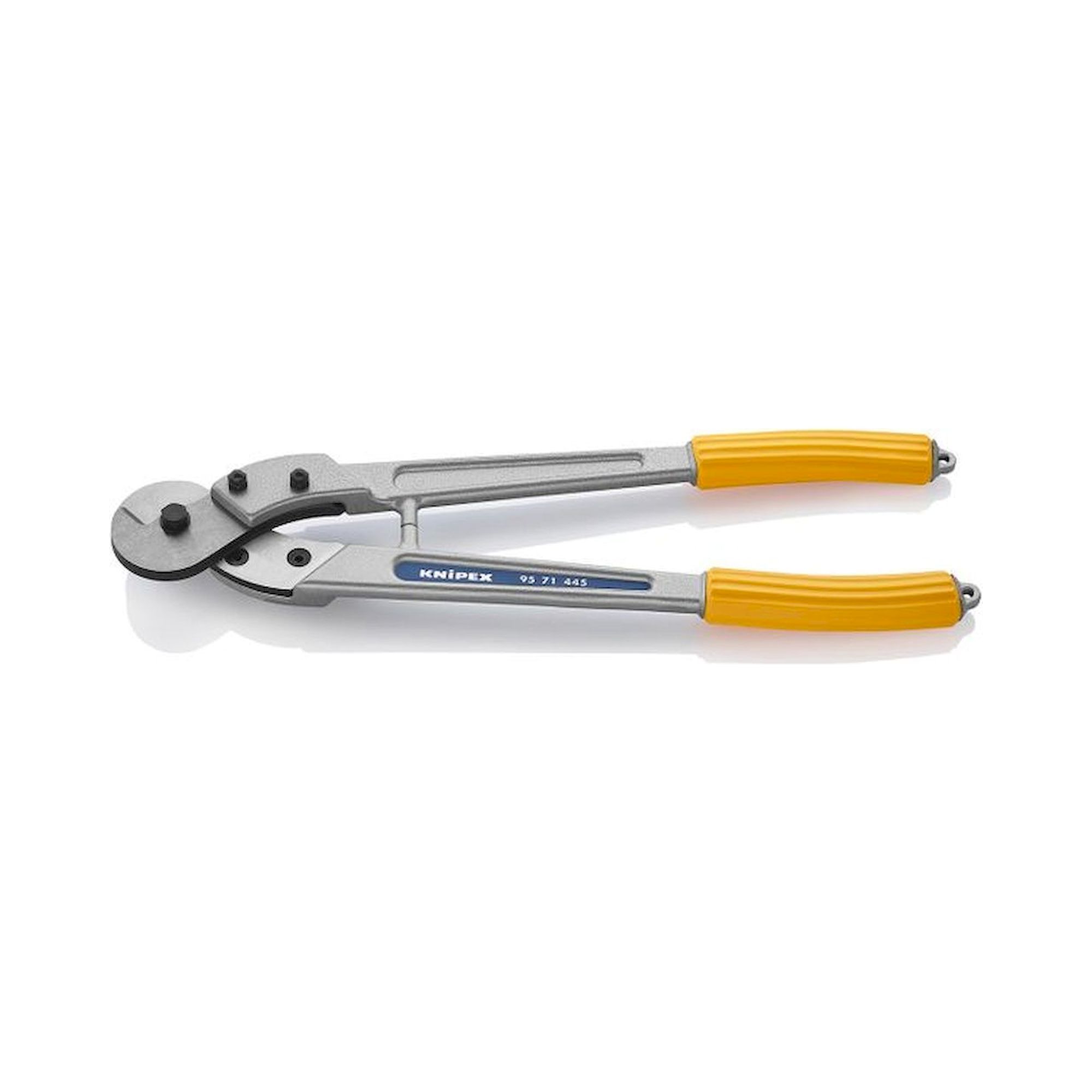 Knipex 95 71 445. Drahtseil- und Kabelschere, mit Kunststoff-Hüllen, 445 mm