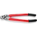 Knipex 95 77 600. wire  rope and cable shears, dip-insulated, 600 mm