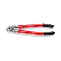 Knipex 95 77 600. Drahtseil- und Kabelschere, tauchisoliert, 600 mm