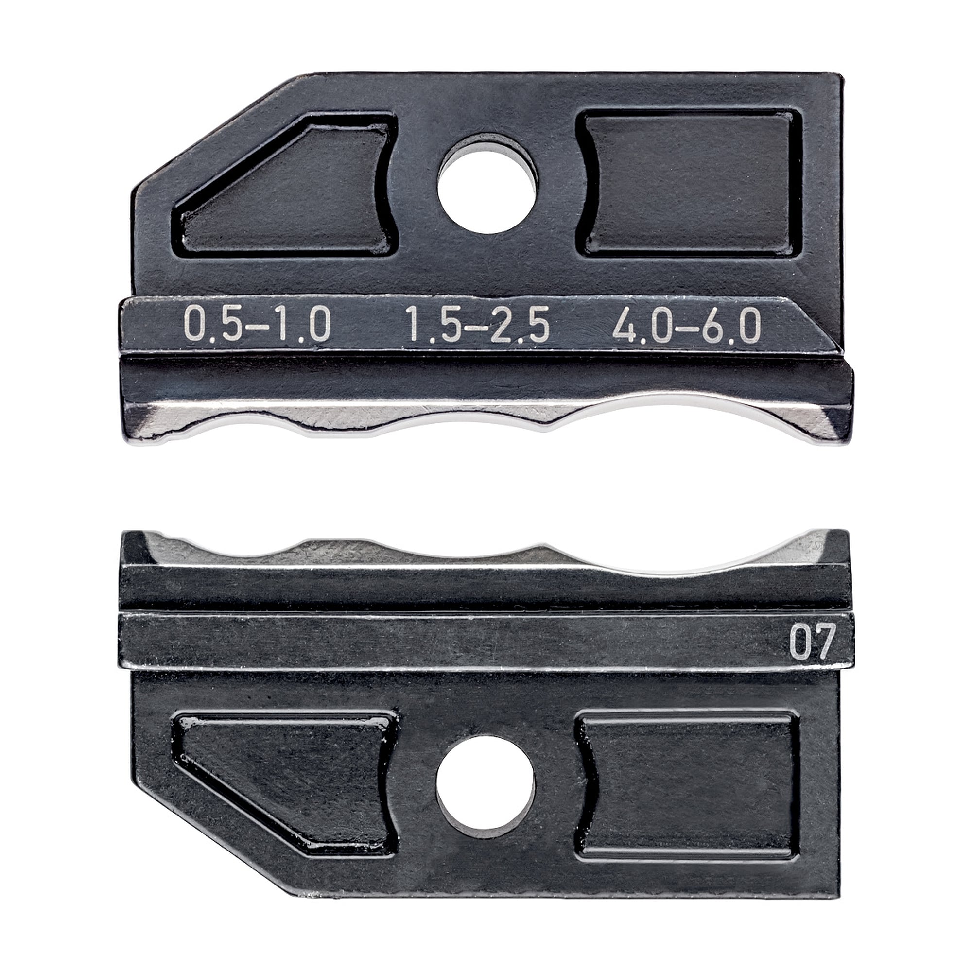 Crimpeinsatz für Schrumpfschlauchverbinder, 0,5 bis 6 mm², 3 Nester