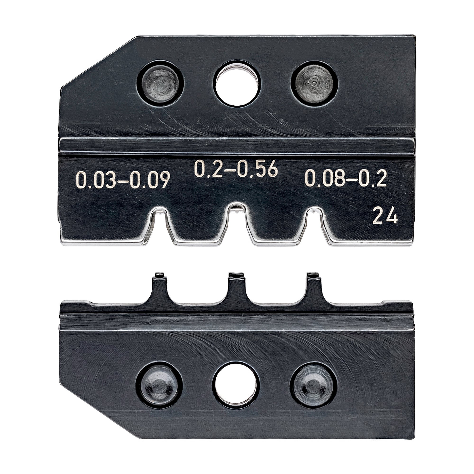 Crimping die for D-Sub connectors 0.03 - 0.56 mm², 3 nests