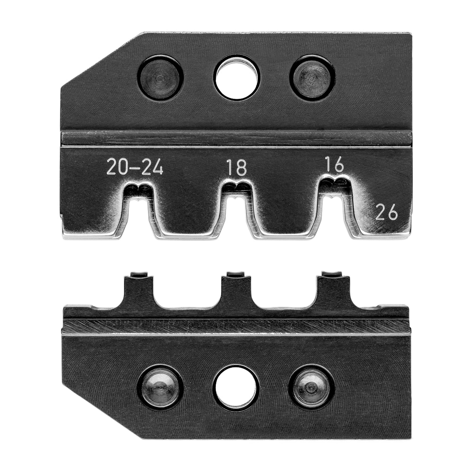 Die set for Molex Mini-Fit connectors, AWG 24 to 16, 50 x 12 mm